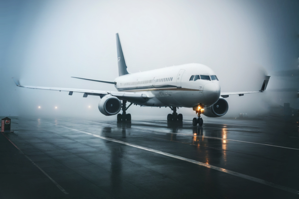 Полет прервали по техническим причинам.  Фото: Изображение сгенерировано нейросетью Kandinsky 3.1