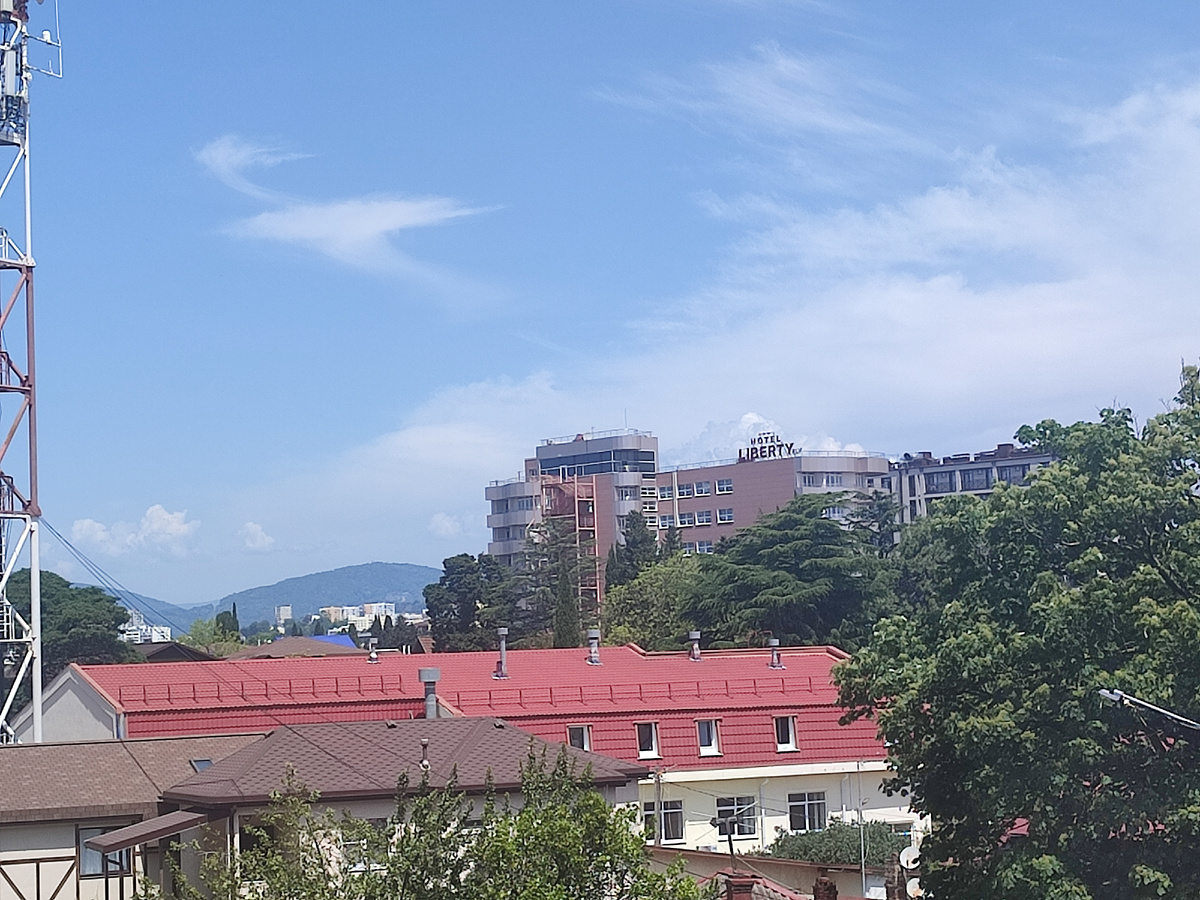 Вид из отеля 