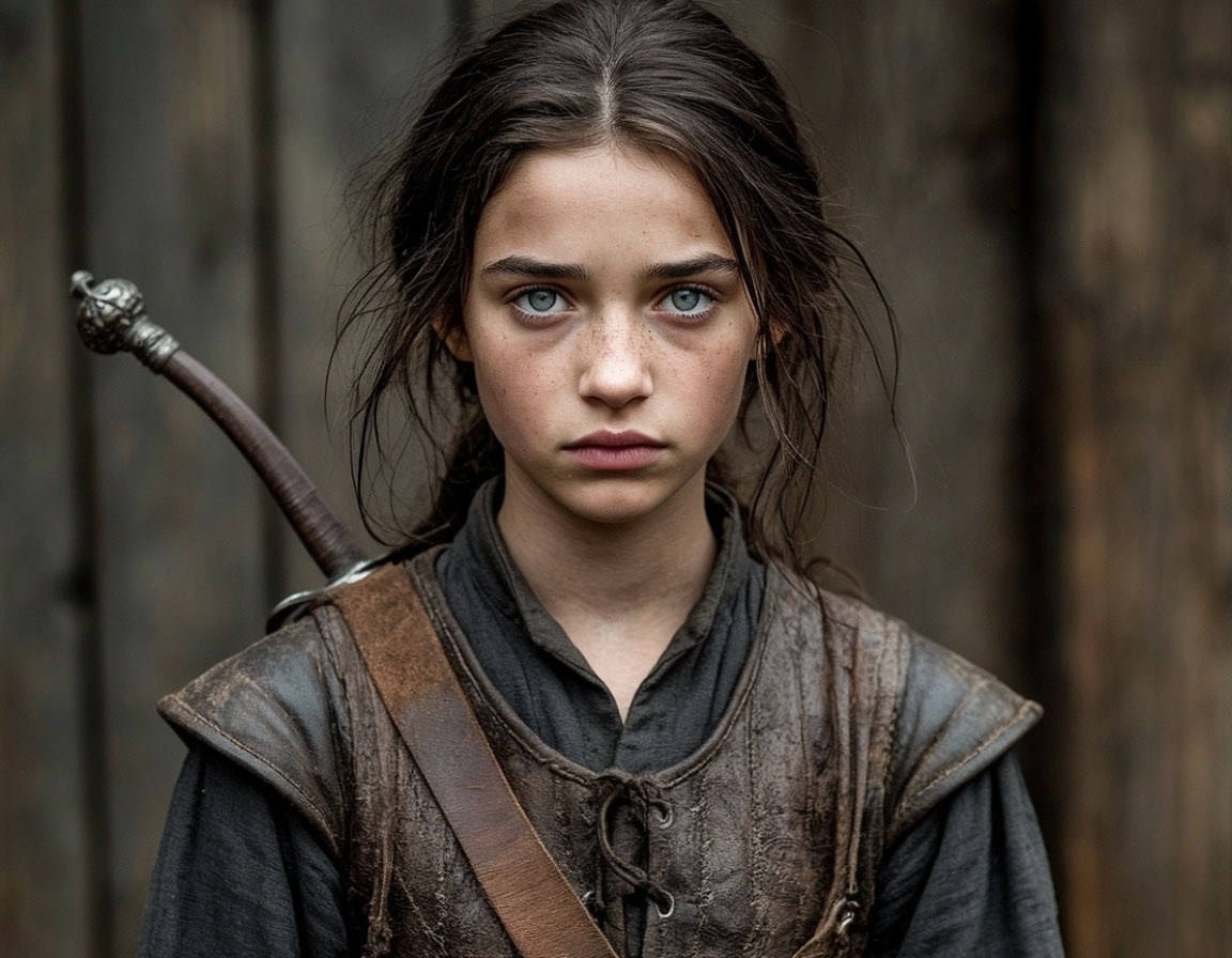 Арья Старк по версии нейросетей 