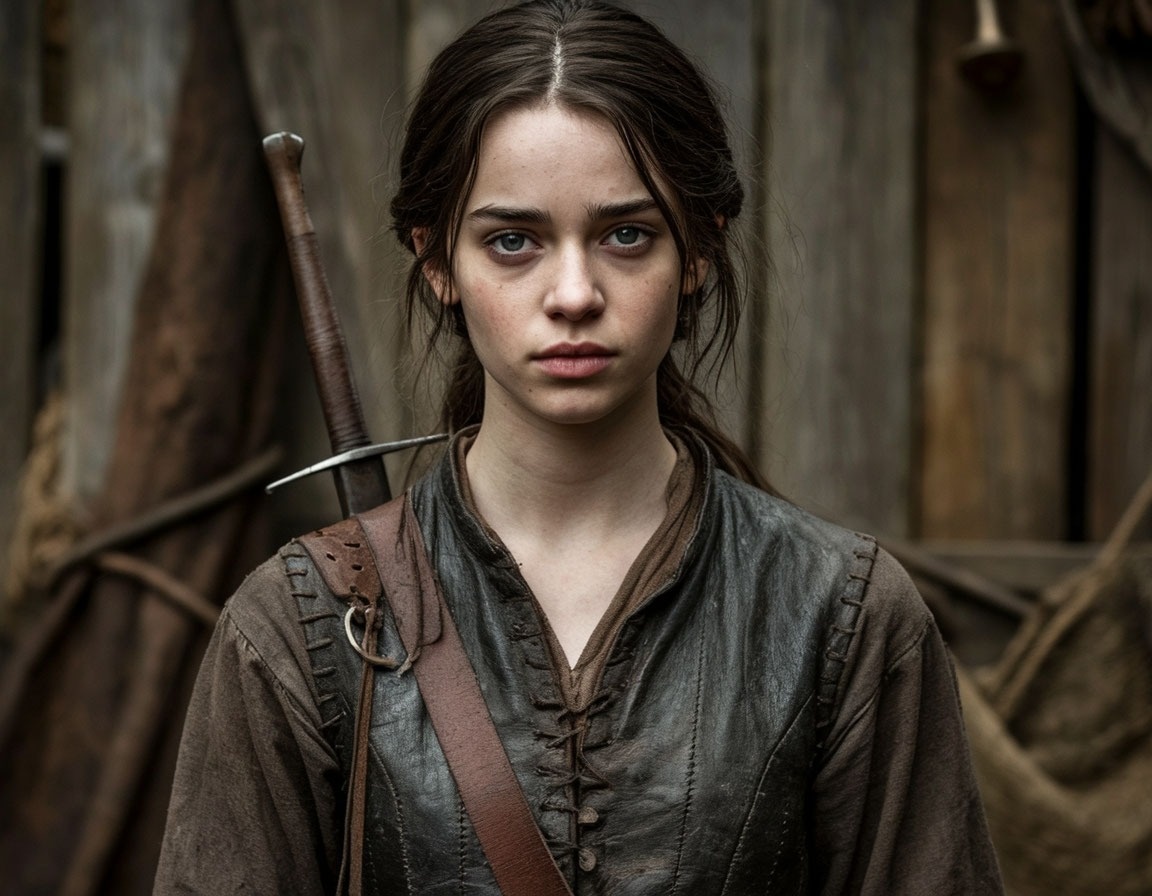 Арья Старк по версии нейросетей 