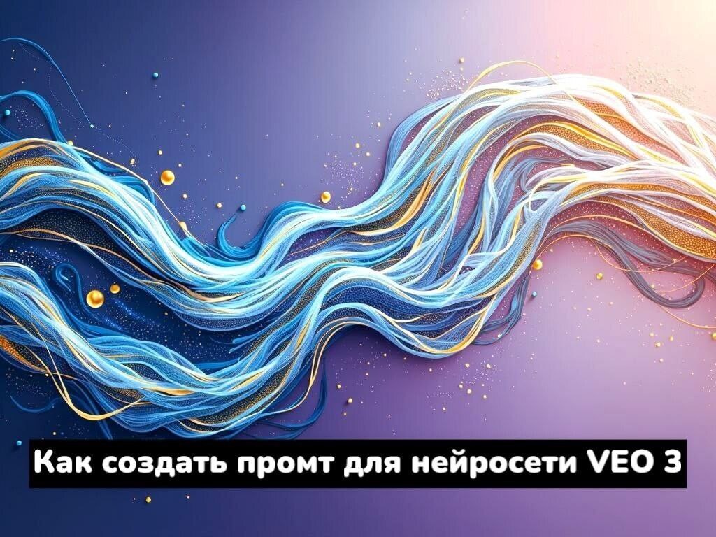 Veo 3: как сделать промт для генерации видео со звуком с помощью нейросети