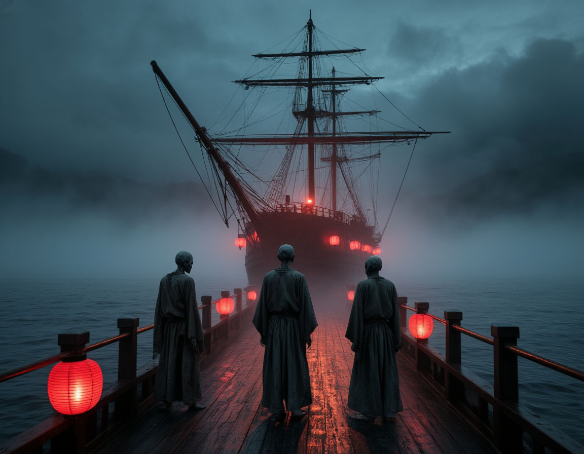 Реконструкция японских «Фуна-юрэй», кораблей-призраков