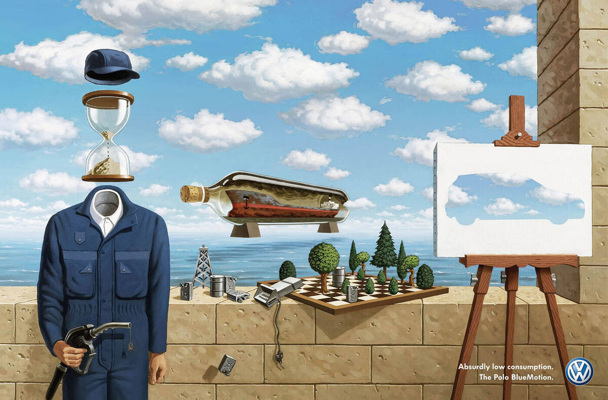 VW не мог проти мимо творчества Дали