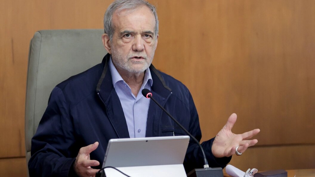    Фото: Президент Ирана Масуд Пезешкиан, Iranian Presidency Office apaim /Globallookpress