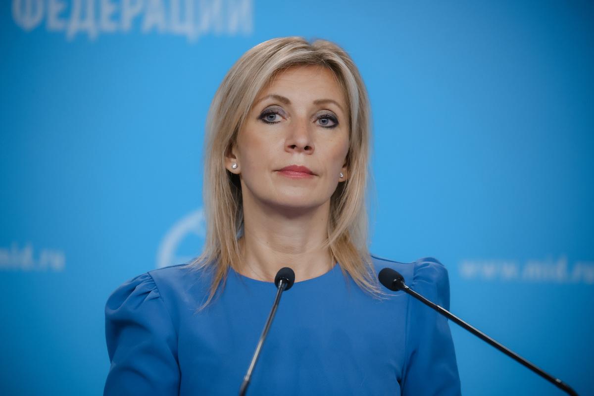    Официальный представитель МИД России Мария Захарова  Пресс-служба МИД РФ/ТАСС