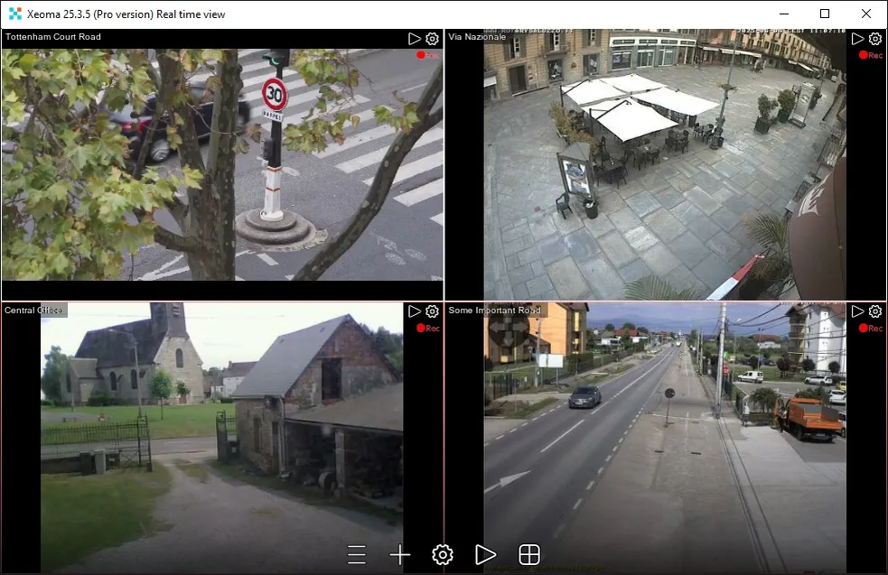 Главное окно просмотра