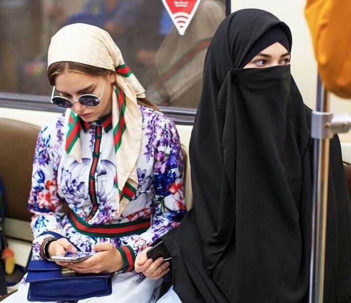 В московском метро.