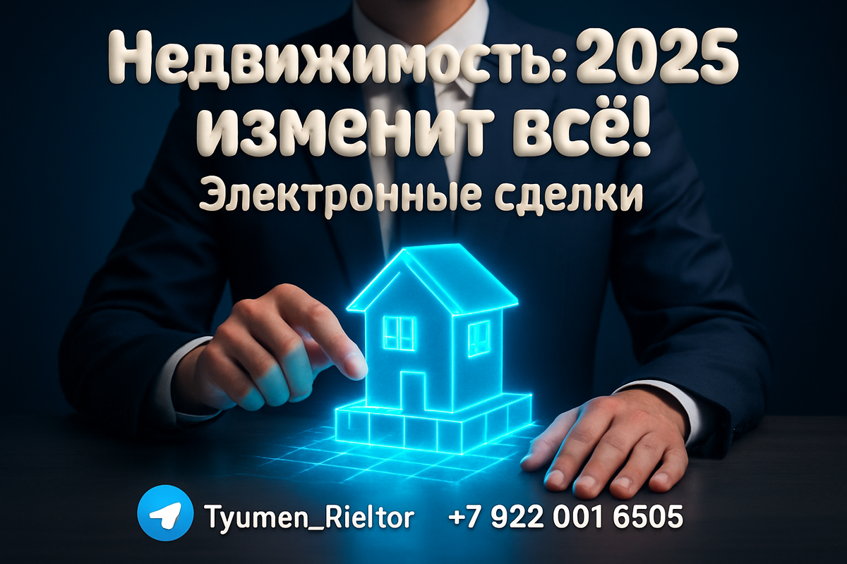    Недвижимость: 2025 изменит всё! Электронные сделки Святослав Шакин