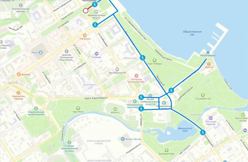    День города перекроет движение в центре Петрозаводска"Фактор Новости"