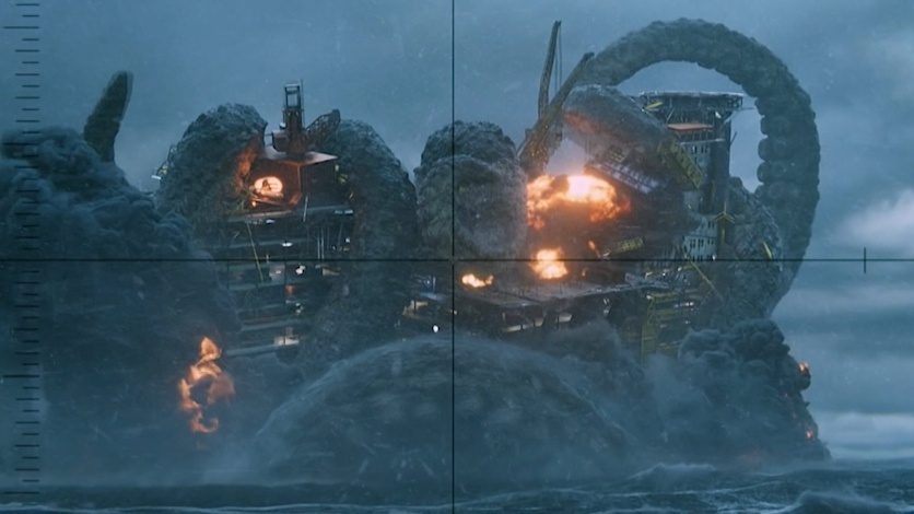 Эпизод из к/ф "Кракен", когда команда увидела с чем имеет дело.