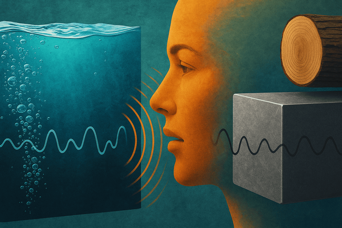    Задумывались ли вы когда-нибудь, что скорость звука зависит от среды, в которой он распространяется. И разница скоростей вас поразит!