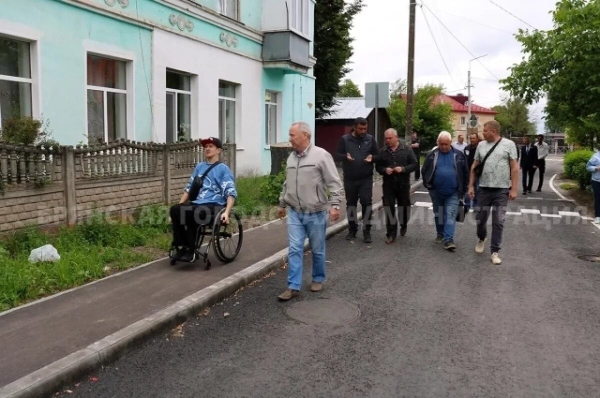    Подрядчик завершил капитальный ремонт улицы Доменной в Брянске