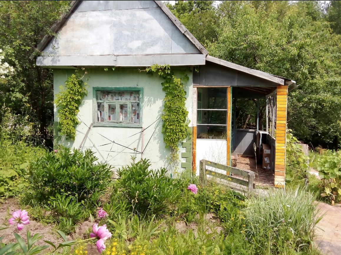 Сам домик с терраской