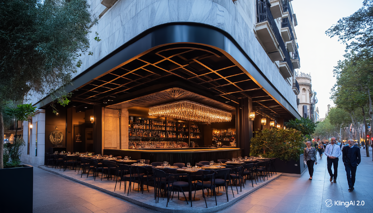                                                                Ресторан Jacqueline в Барселоне