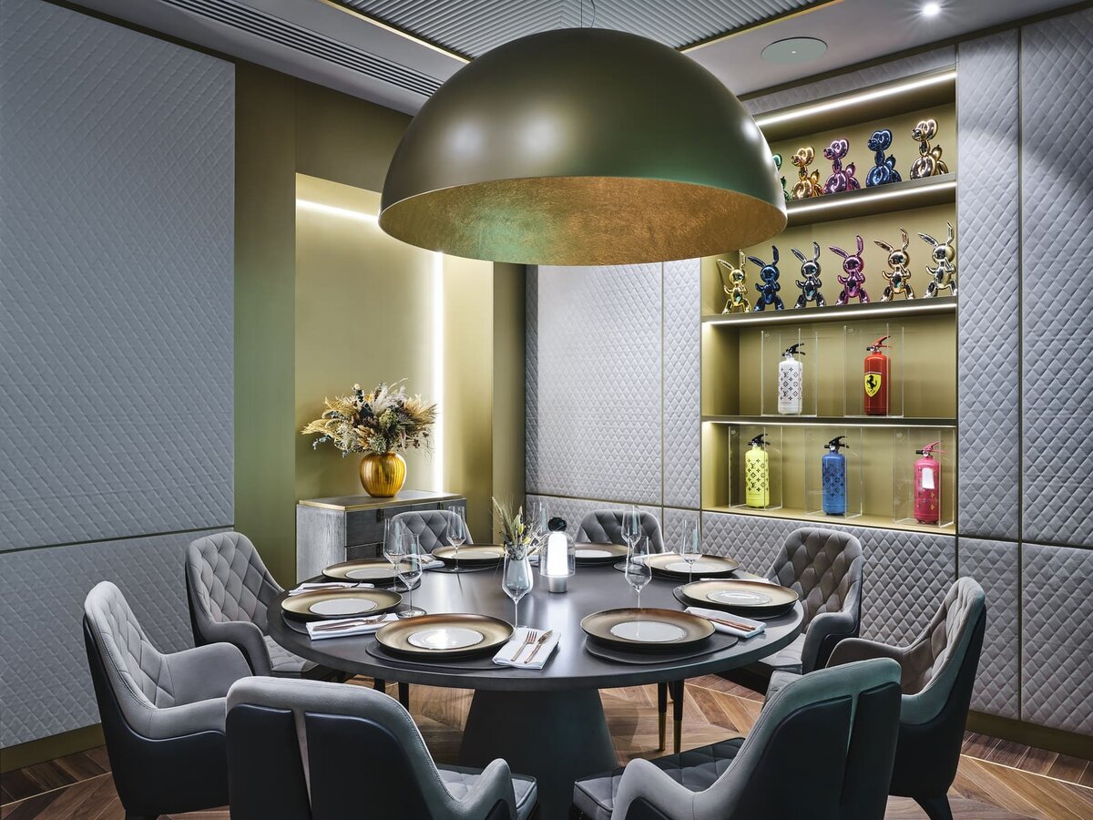 Интерьер ресторана "Бибирево"