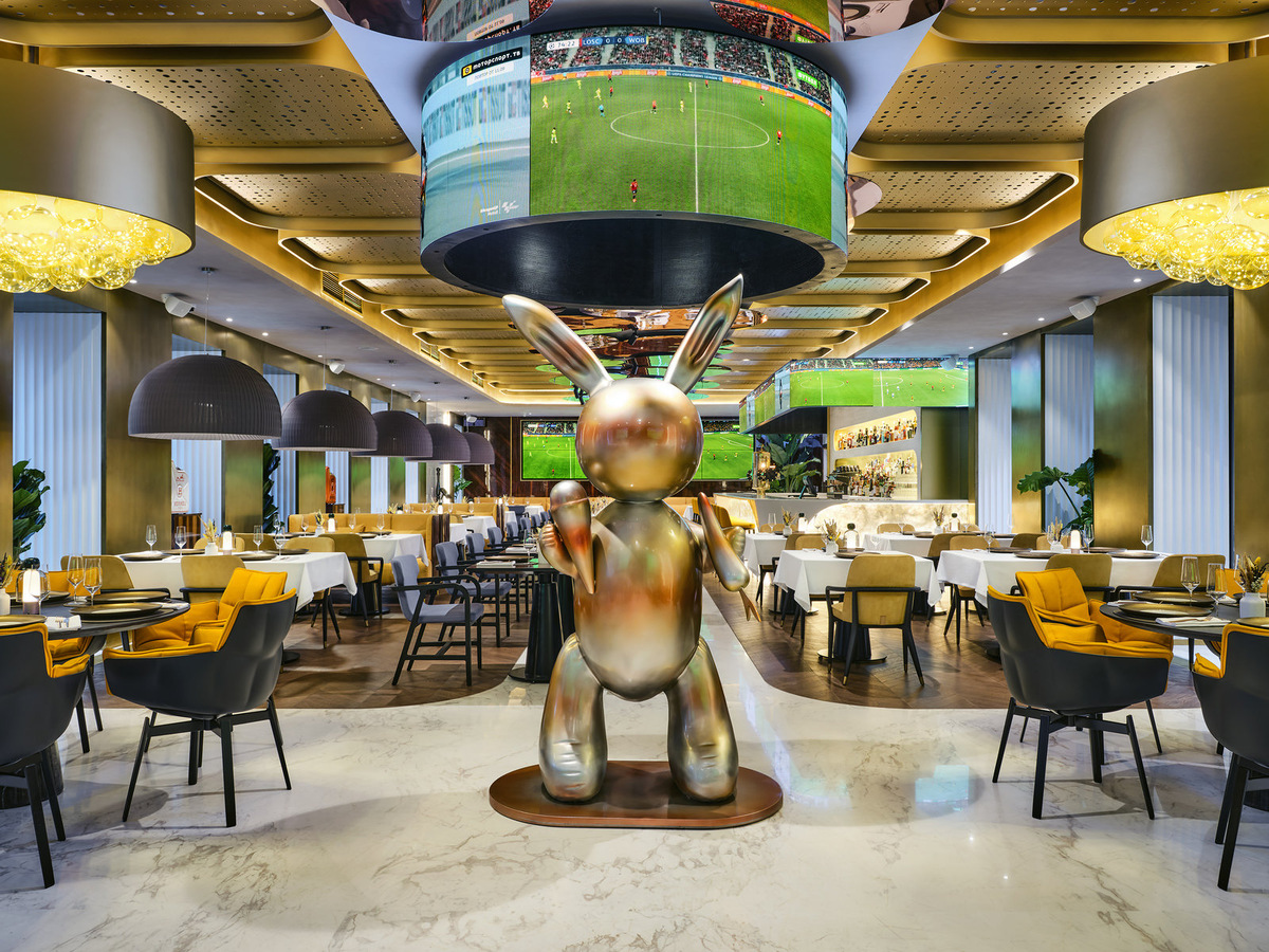 Интерьер ресторана "Бибирево"