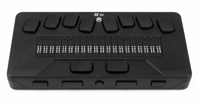 Портативный дисплей Брайля Elf 20