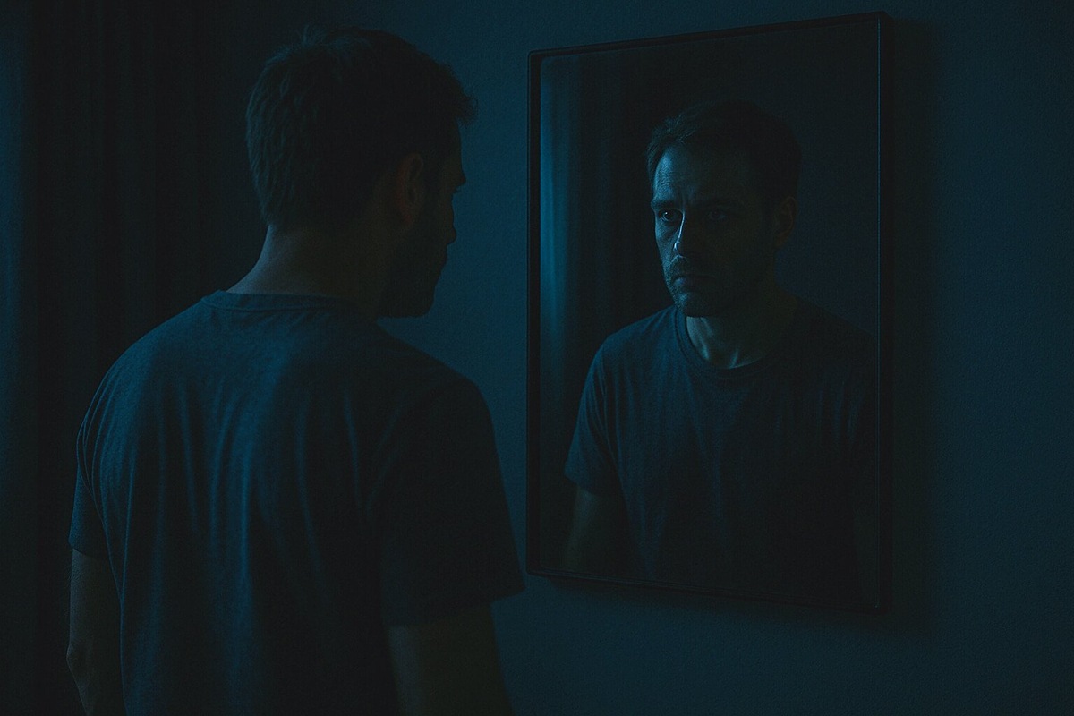    Зеркало днём кажется обычным предметом, но ночью — превращается в источник внутреннего напряжения.