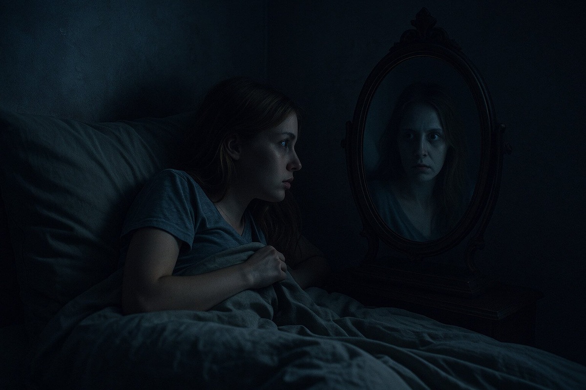    Дело здесь не в мистике, это эволюционная реакция на потенциальную угрозу.