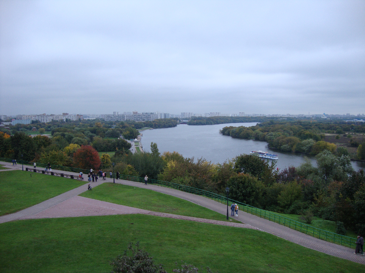 Коломенское. Шикарные виды на Москву. Фото автора