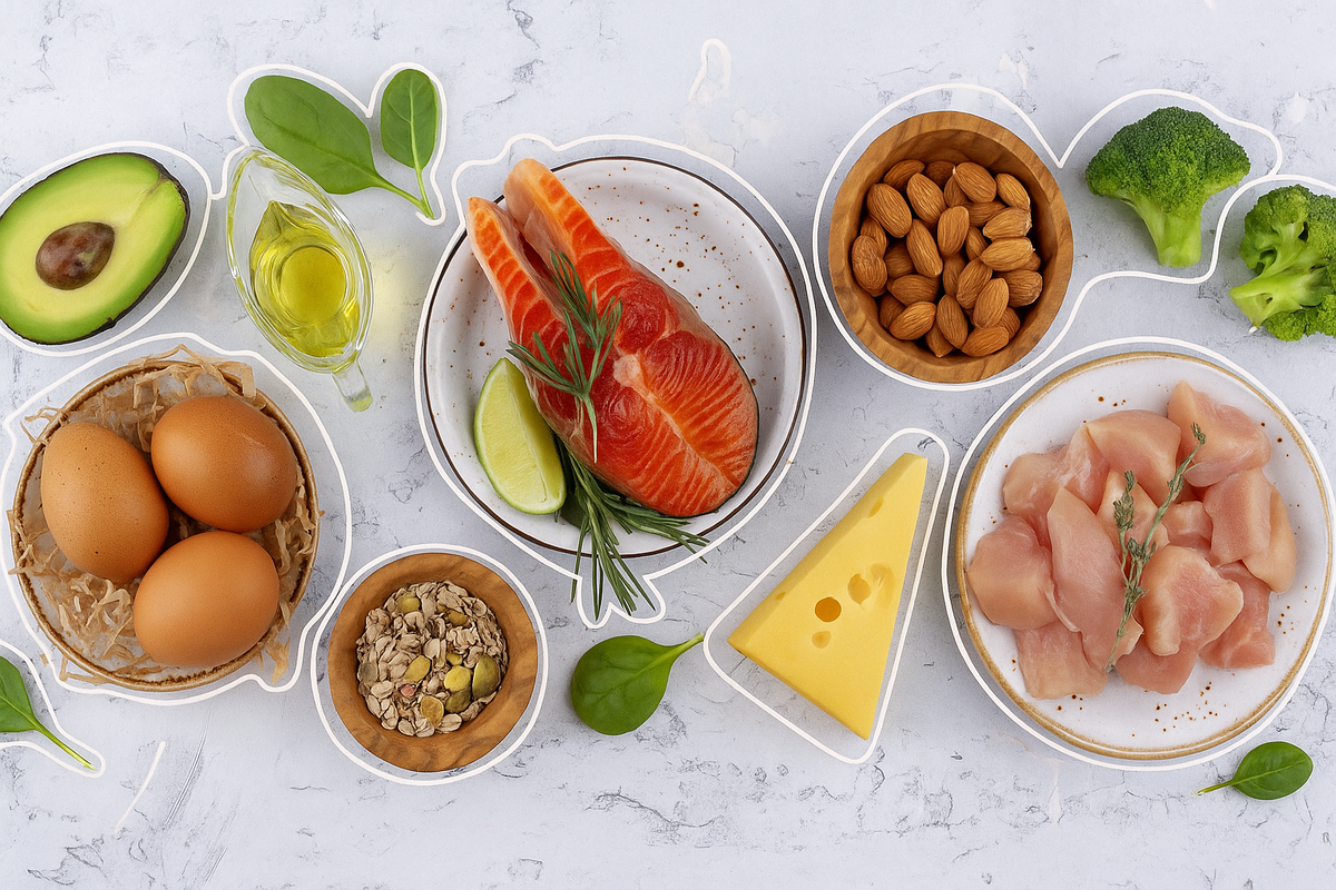 Набор белковых продуктов 