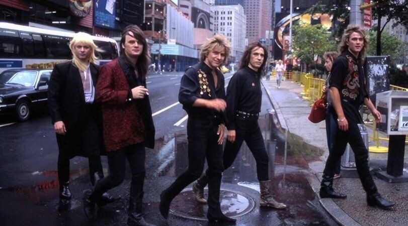 Александр Маршал с коллегами в Нью-Йорке в 1989 году