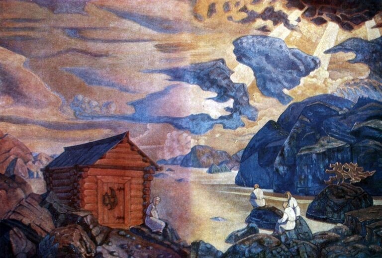 Н. К. Рерих. Вечное ожидание. 1917. Изображение из открытых источников.