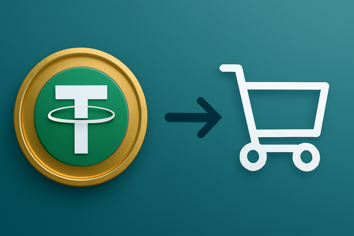 Покупка Tether