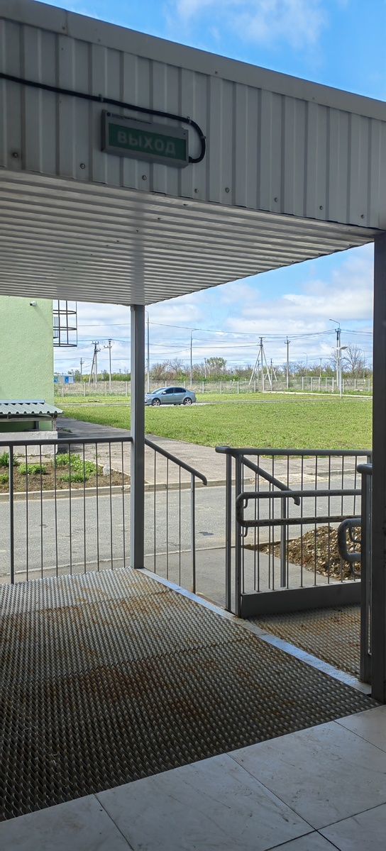 Вид из окна палаты