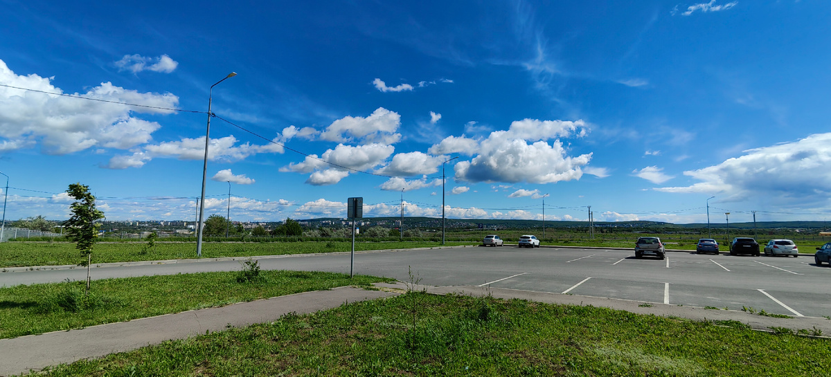 Огромная территория и свобода 