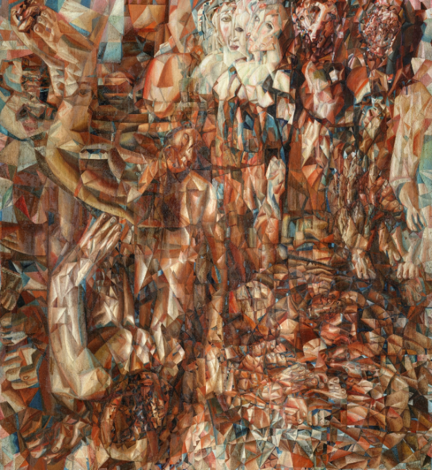 Павел Филонов. «Германская война», 1915 год, Государственный Русский музей, Санкт-Петербург © Public domain