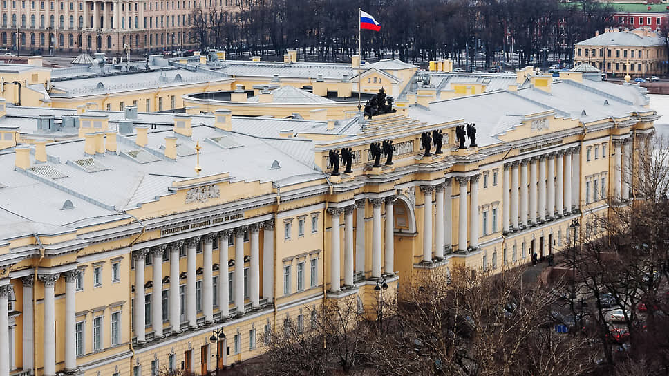 Здание президентской библиотеки в Санкт-Петербурге.📷Фото: Илья Галахов / Коммерсантъ
