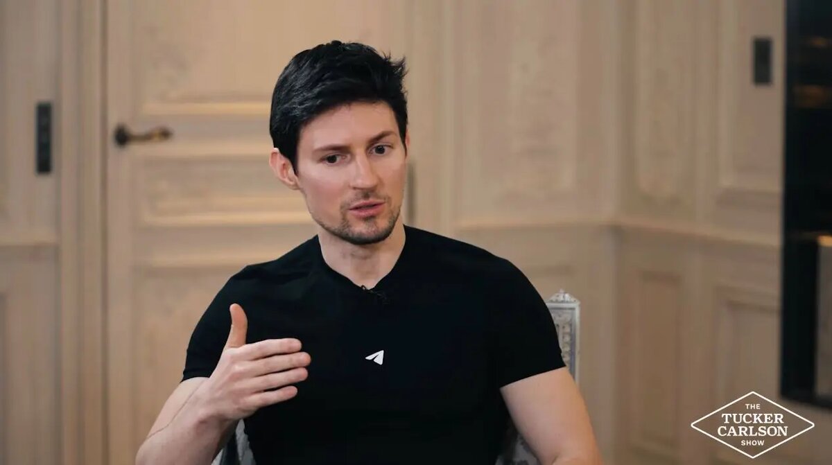    Фото: кадр интервью Павла Дурова на YouTube-канале Такера Карлсона