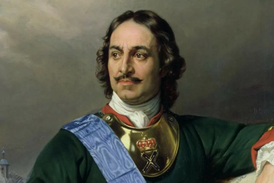 Император Пётр I Алексеевич Великий (1672-1725 гг. жизни).