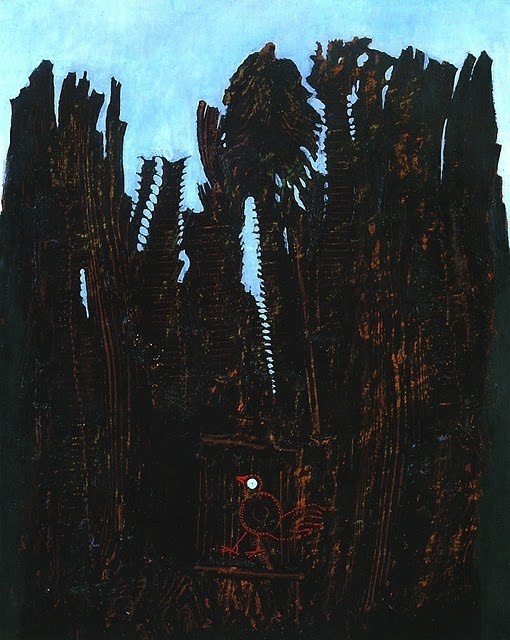 «Лес и голубь» (1927) — Макс Эрнст