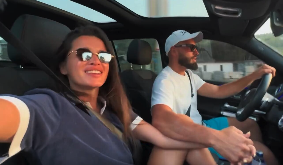    Ксения Бородина и Николай Сердюков. Кадр: соцсети