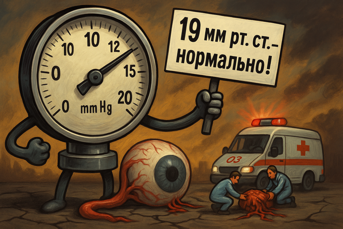 Что такое «нормальное» давление при глаукоме