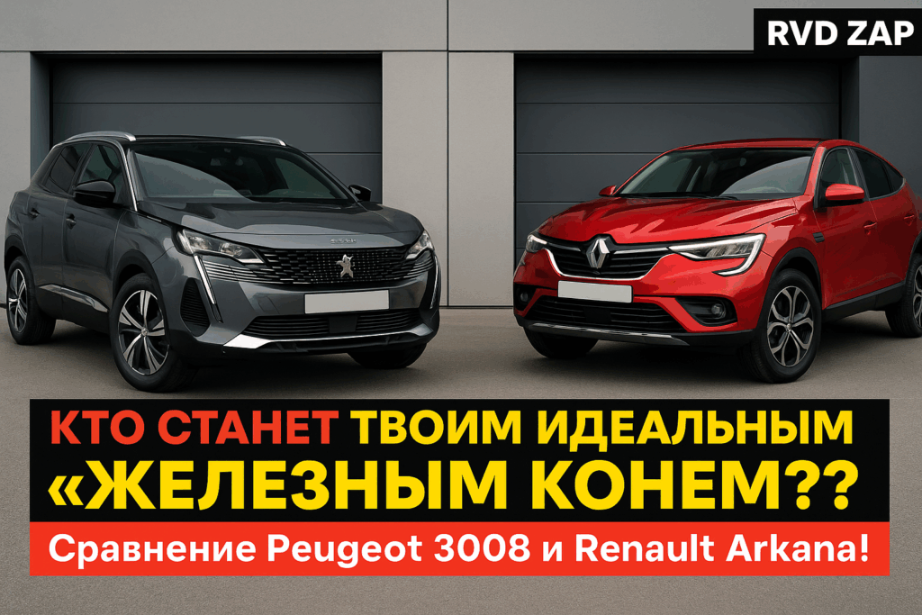    Сравнительный анализ Peugeot 3008 и Renault Arkana admin
