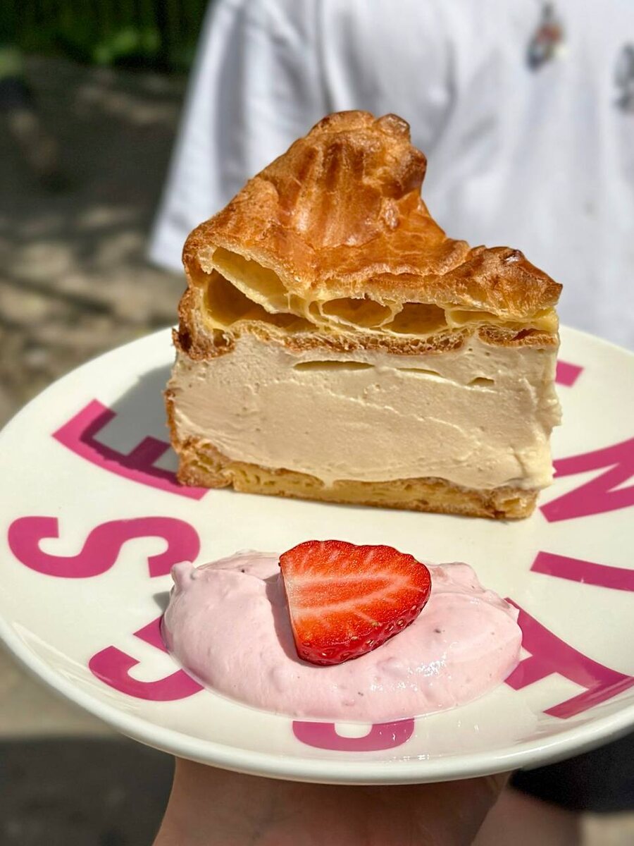 Традиционный польский торт Карпатка