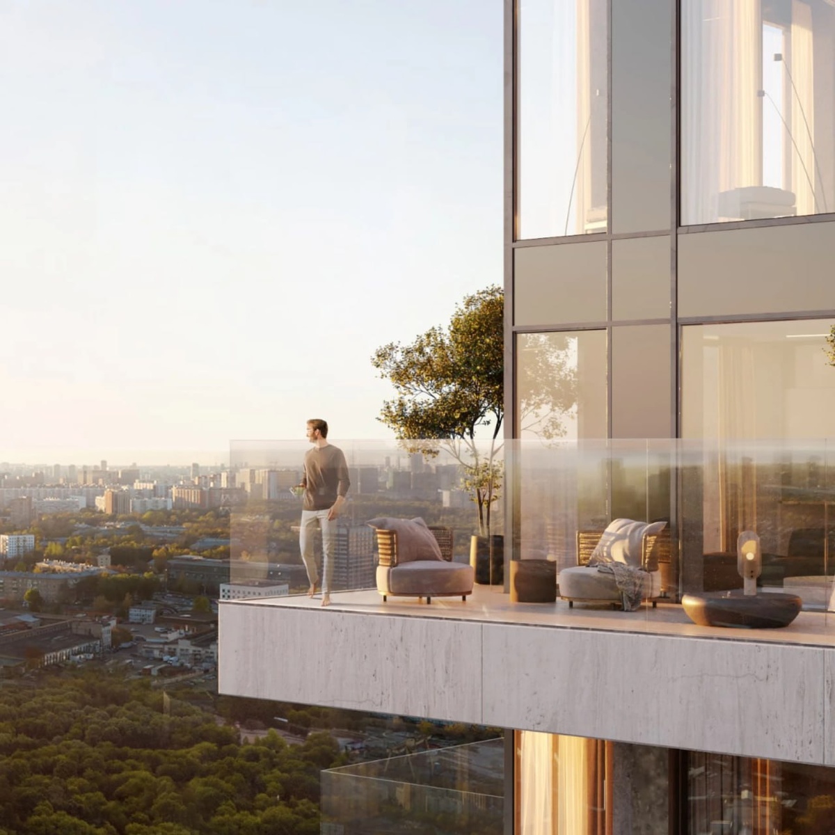 В NOVA представлены квартиры от 29 до 252 м²: