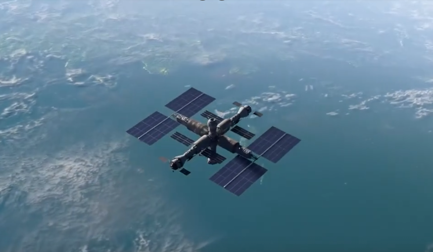 Так будет выглядеть Российская орбитальная станция, работа которой начнётся в следующем десятилетии