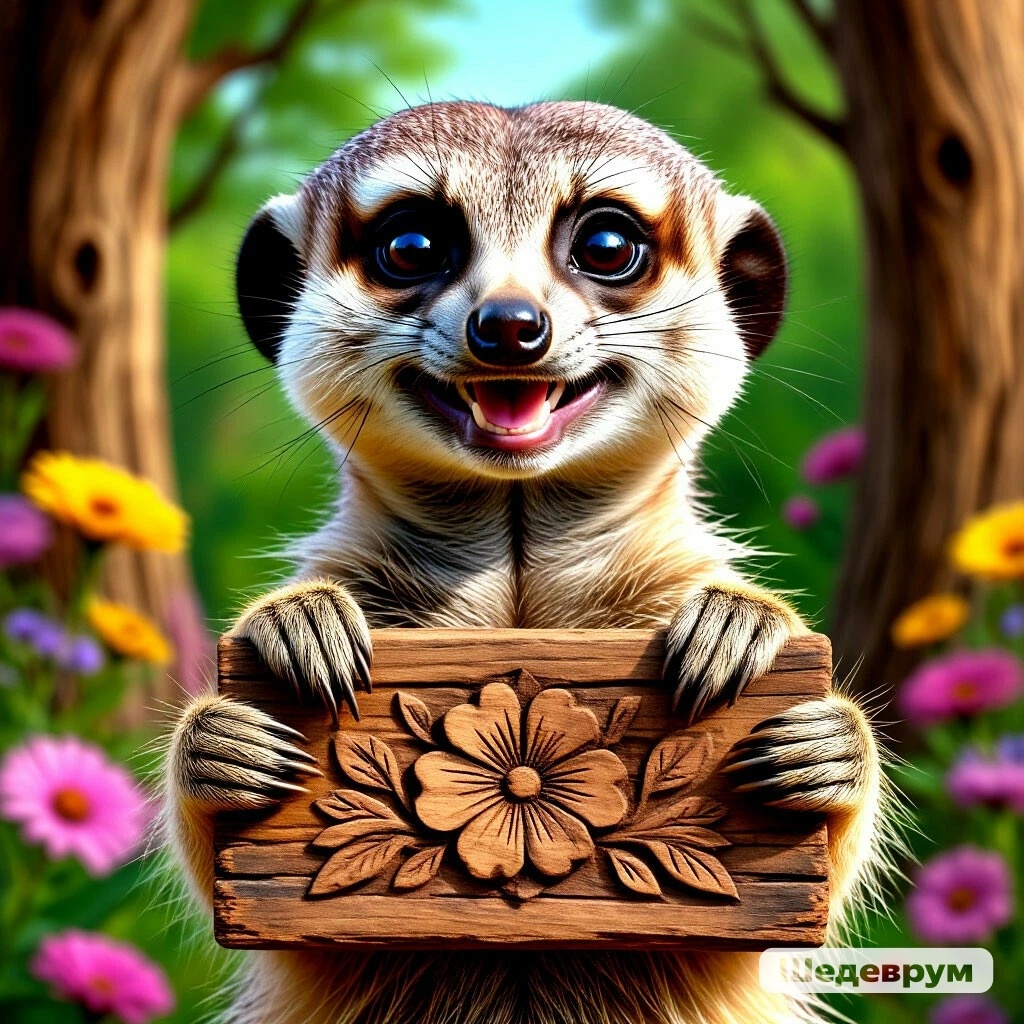 Изображение создано нейросетью "Шедеврум". Почему у него столько лап я не знаю, нейросети виднее. Но как увидела этого радостного зверька, сразу поняла - мой!