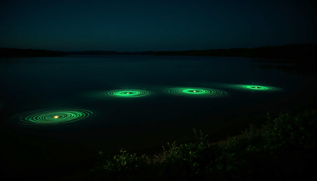 Рыбаки стали свидетелями непонятного явления.