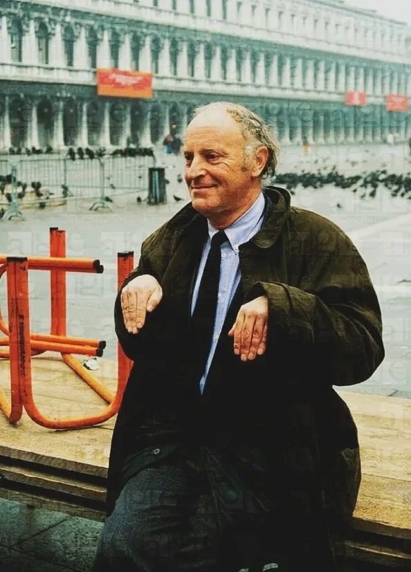 Иосиф Бродский в Венеции, декабрь 1989 года. Автор снимка — Грациано Аричи