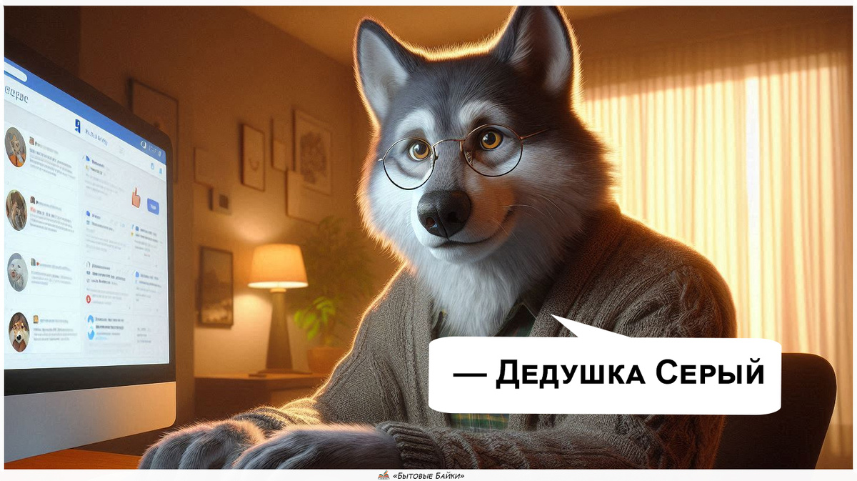 Серый волк вышел на пенсию - Рассказ