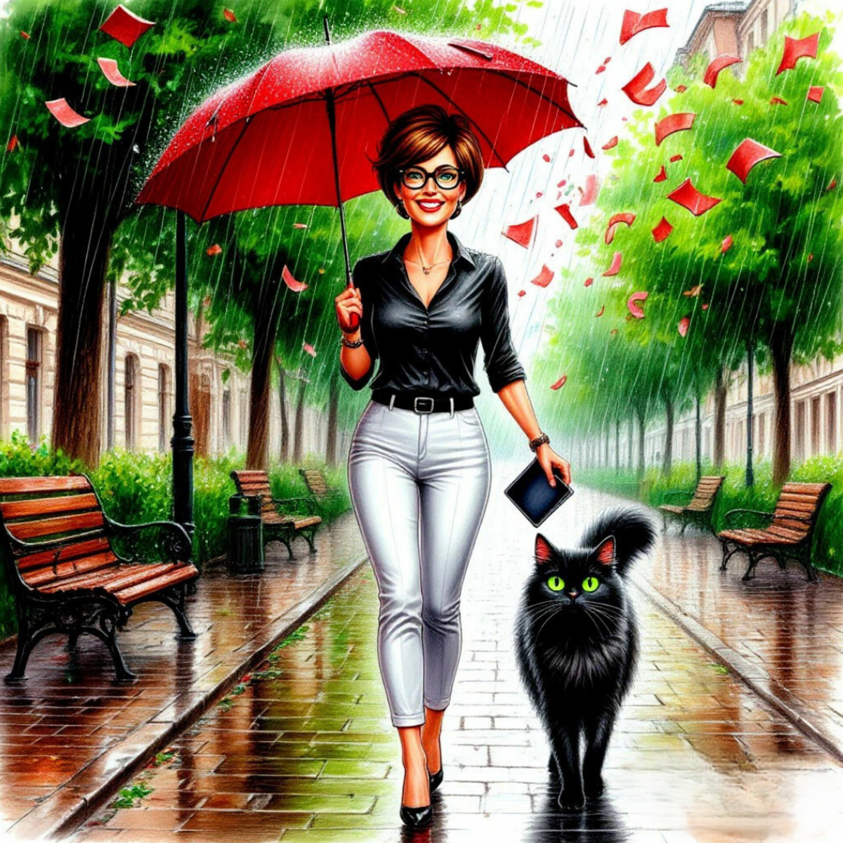 Все иллюстрации созданы автором канала