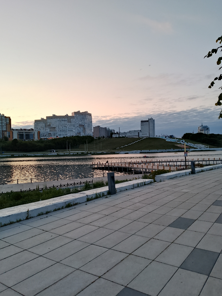 Залив вечером, так красиво