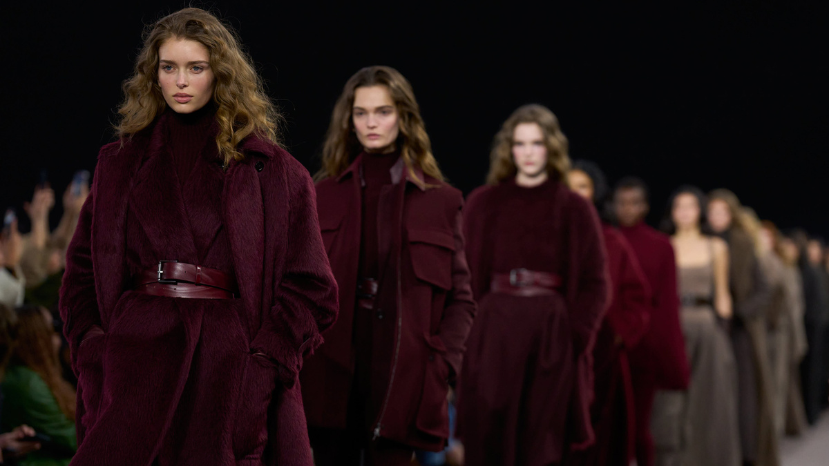 Фото осенне-зимней коллекции 2025, MaxMara