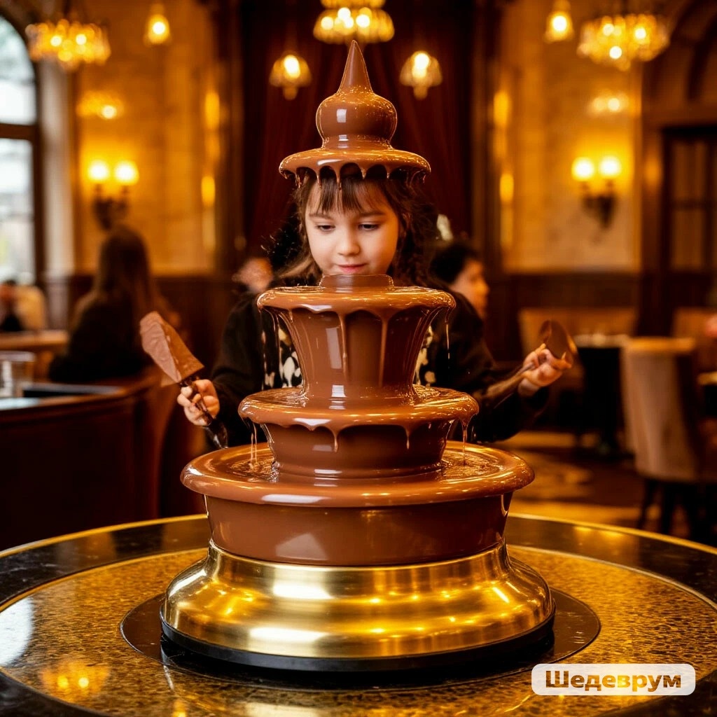 шоколадный фонтан