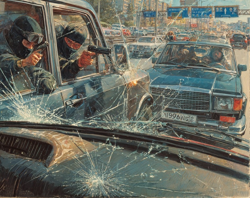 Люди в масках.